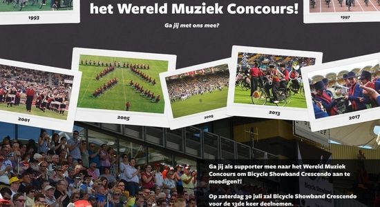 Als supporter met ons mee naar het WMC